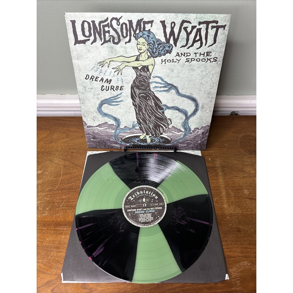 Lonesome Wyatt And The Holy Spooks - Dream Curse Green Black Disc Limited Ed